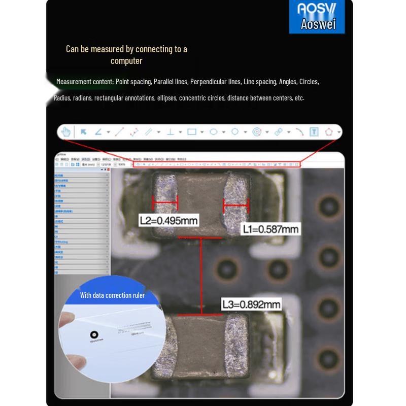 AOSVI Professional Electronic Detection Microscope