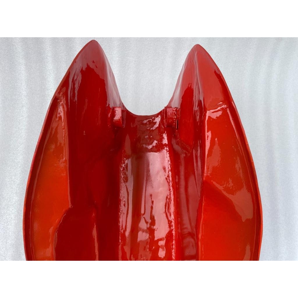 Honda CB400 CB400A 1978 Red Painted Aluminium Alloy Petrol Fuel Gas Tank + Cap