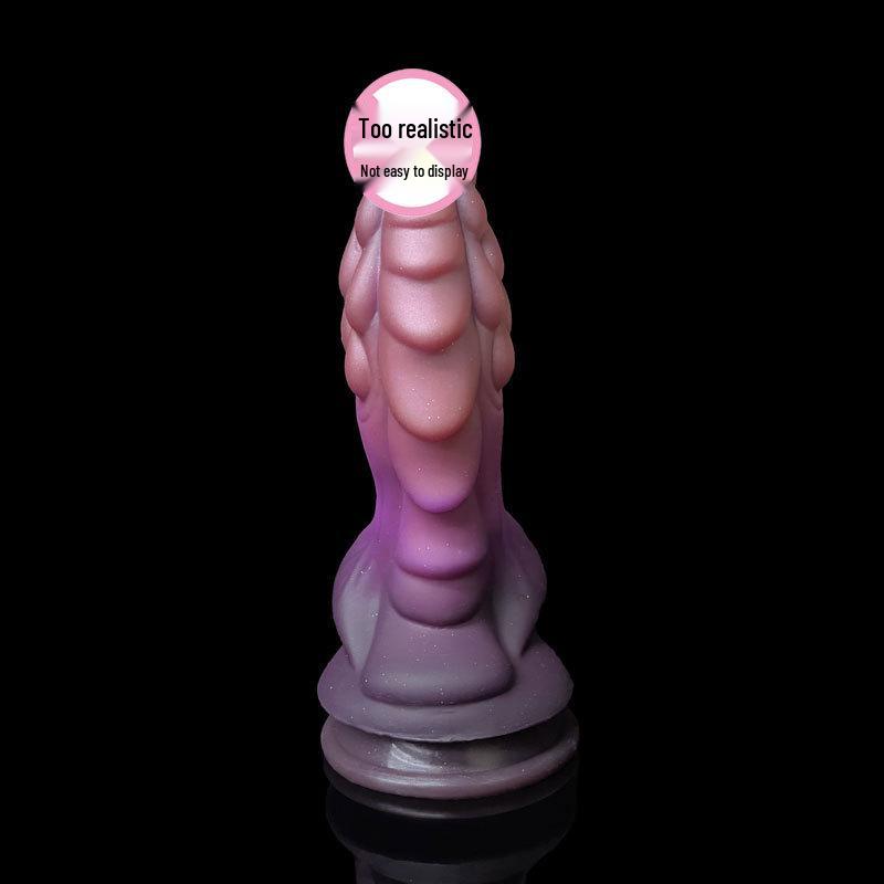 Alien Phallus Qilin Silicone Butt Plug – Unisex Anus Dilator and SM Masturbation Toy