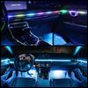 140/55.1inch Universal Car RGB Atmosphere Lamp LED Ambient Lights USB APP Remote Neon Light Strip Vehicle Decoration