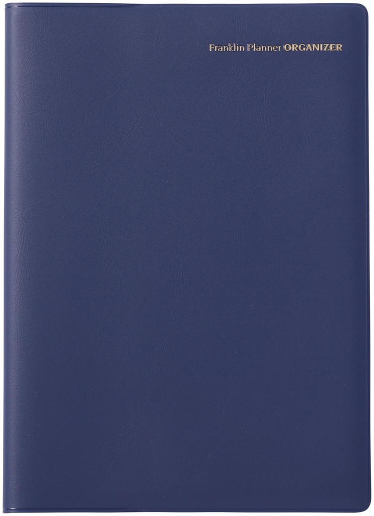 Franklin Planner Organizer Business Weekly Left, January 2026 Start, B6, Navy, 86529