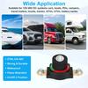 Battery Disconnect Switch,Side Post Battery Disconnect Switch On/Off 275A 12V-48V Battery Power Cut Off Switch For Car Vehicle
