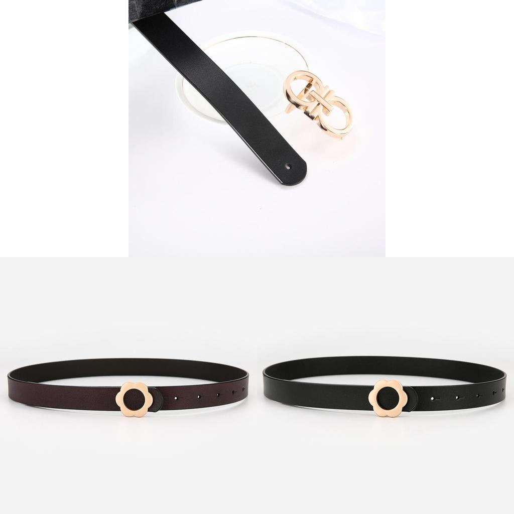 Genuine Leather Floral Waist Belt For Women With Slimming Design For Dresses And Sweaters