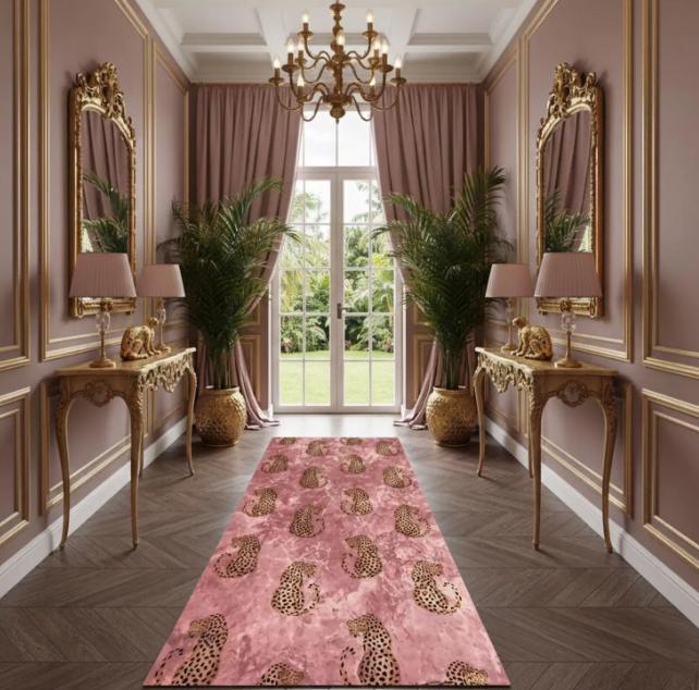 Czerwony Dywanik Podłogowy Runner do Kuchni Sypialni Salonu Schodów Dywaniki Orientalny Runner Dywanik do Przedpokoju Dywaniki Łazienkowe