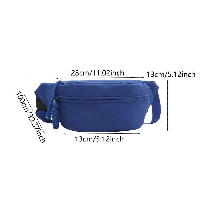 Fanny Pack Casual Shoulder Bag for Women for Hiking Leisure Sports Traveling