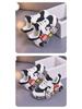2025 Cartoon Toddler Sports Shoes: Korean-Style Leather Running & Casual Shoes for Boys, Spring/Autumn
