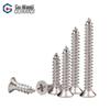 GUWANJI 304 Stainless Steel Phillips Flat Head Self-Tapping Screws