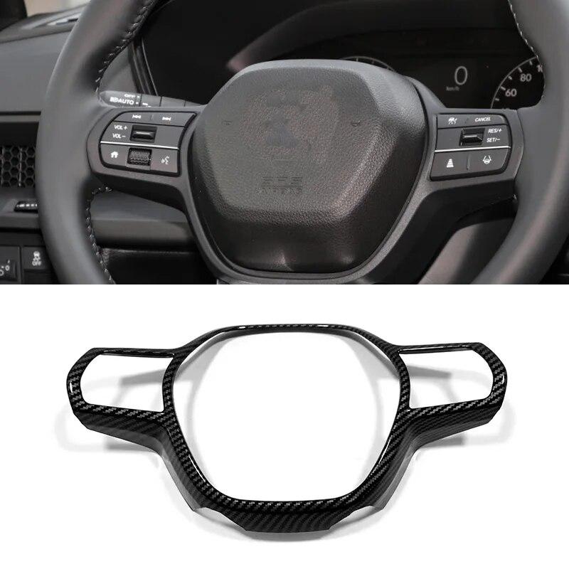 Dekorace interiéru auta Centrální ovládací panel Volant pro Honda CR-V CRV 2023 ABS Carbon Fiber Stylingové doplňky
