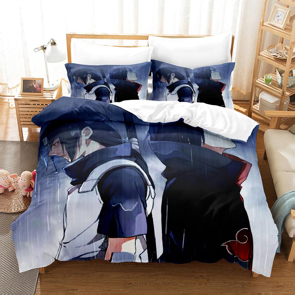 Bedding Three-Piece Set 3D Digital Printing Hokage Uchibo Ferret Series Kit