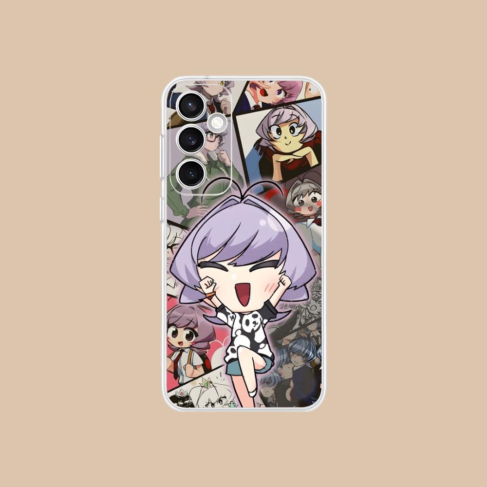 Anime Najimi Osana Mobile Phone Case for Samsung Galaxy S25 S24 S23 S22 S21Plus FE Ultra Clear Colorful Cover Cellphones Luxury