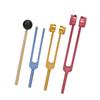 Tuning Forks Set for Healing with Mallet 3 Color Weighted Sound Therapy Medical Tuning Fork with Mallet