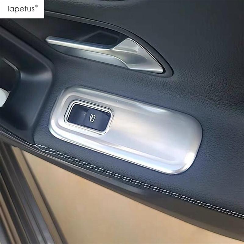 Car Window Lift Glass Switch Button Panel Frame Decoration Cover Trim Accessories For Benz A Class W177 A200 A220  - 2024