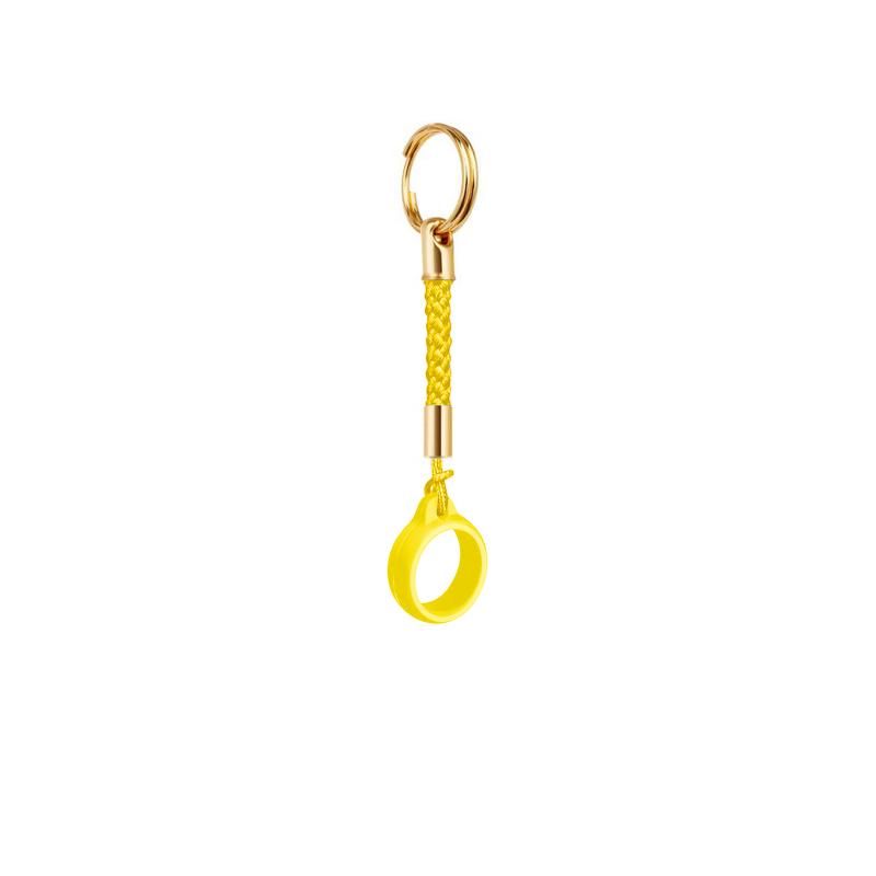 1Pcs Lip Balm Holder Keychain with Soft Braided Lanyard Lightweight Lip Gloss Carrier for Women Girls Daily Outdoor Travel