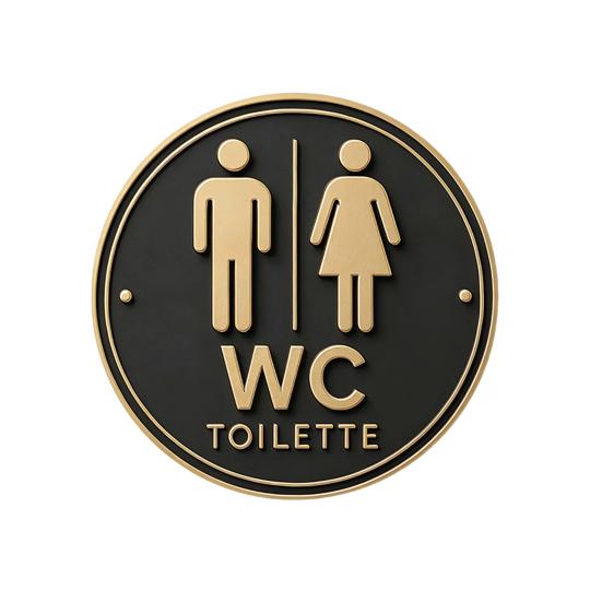 

Round Wall Art Retro Sign Welcome Sign Style Metal Rustic Wall Sign