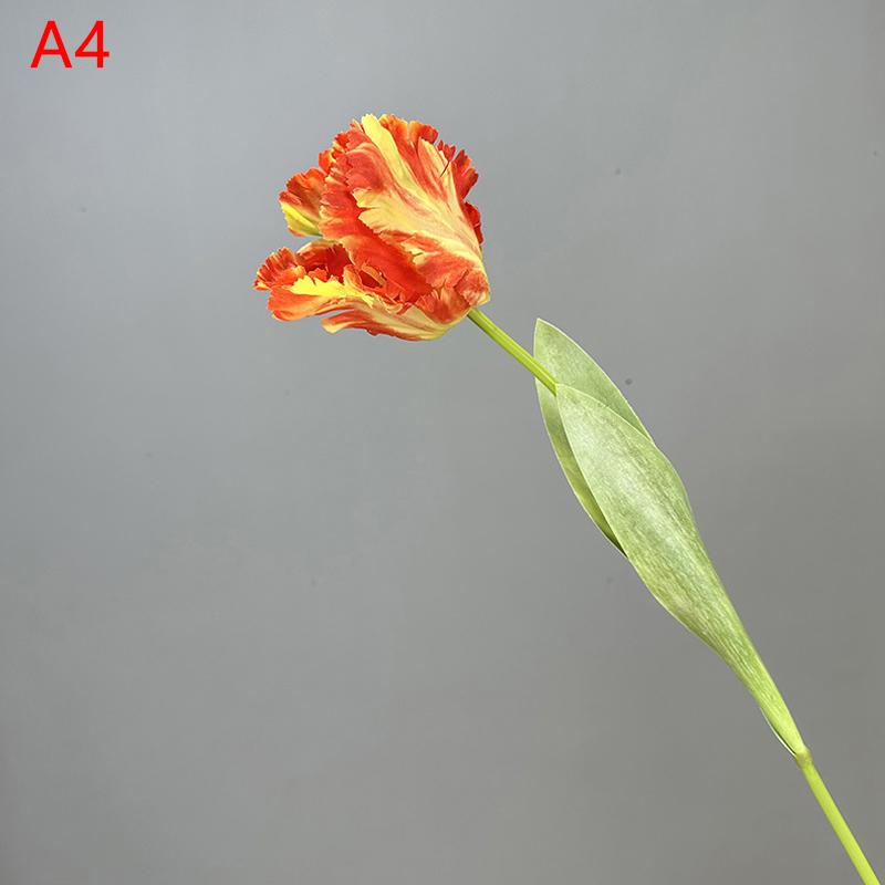 1Pc Wear-Resistant 68Cm Exquisite Workmanship Long Stem 3D Parrot Tulip Fake Flower Artificial Flower For Home