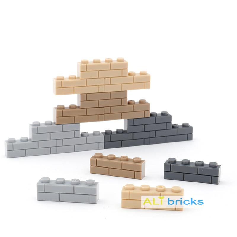 80 Stück DIY Bausteine Dickwandige Figuren Steine 1x4 Noppen Pädagogisch Kreativ Größe Kompatibel Mit Marken Spielzeug für Kinder