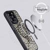 Leopard Cheetah Print Phone Case Magnetic Case For IPhone 17 16 14 13 12 15 Pro Max Plus For Magsafe Wireless Charge Cover