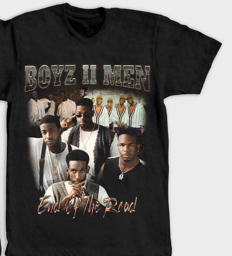 Hot Popular Boyz II Men Band Black T-Shirt Cotton S-234XL Unisex T-Shirt L