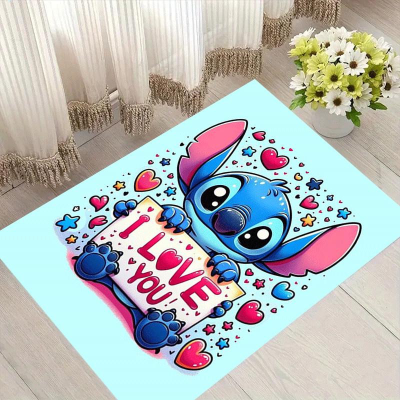 

1pc Stitch Pattern Area Rug Soft Flannel Floor Mat for Living Room,Office,Bedroom and Carpet,Sofa Coffee Table Floor Mat 60cm by 90cm