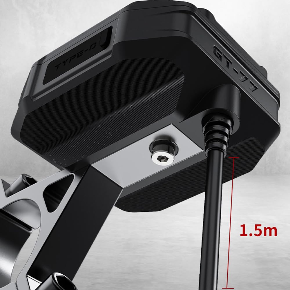 OBEST Tpms Air Pressure Sensor, Motorcycle, High Performance Chip, Pressure and Temperature Monitor, Port,