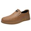 Soft Leather Fashion Casual Driving Shoes for Men 2025 Spring Autumn New Designer Shoes Male Anti-slip Men's Loafers