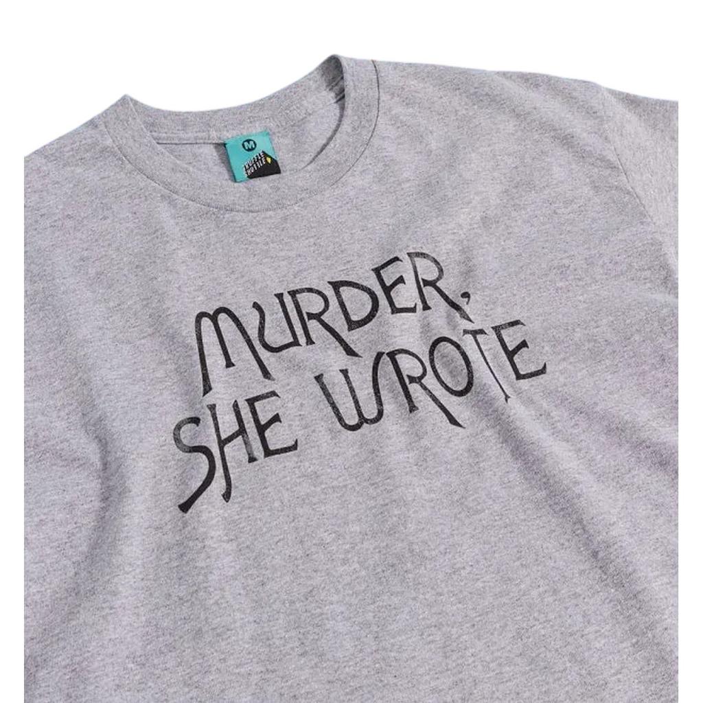 Murder She Wrote Unisex Adult Typewriter Back Print T-Shirt