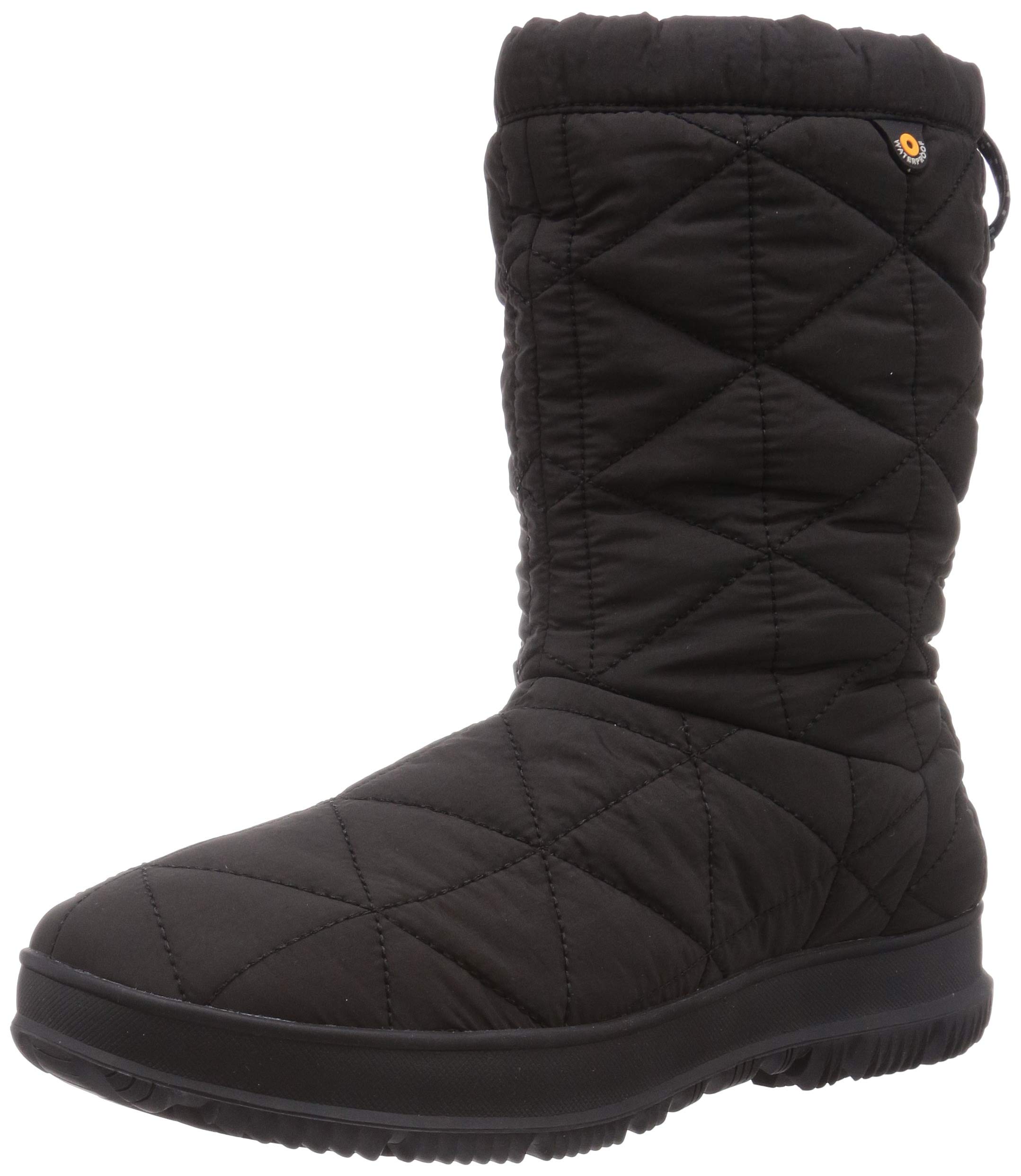 

BOGS Snowday Mid 72238 Водонепроницаемые утепленные зимние ботинки (Черный/черный, 26,0 см)