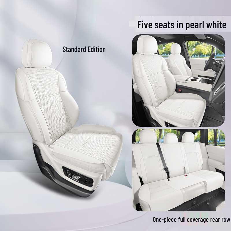 Ideal L7 Universal Suede Car Seat Cushion for Five-Seater - Four Seasons Half Surround Saddle Pad