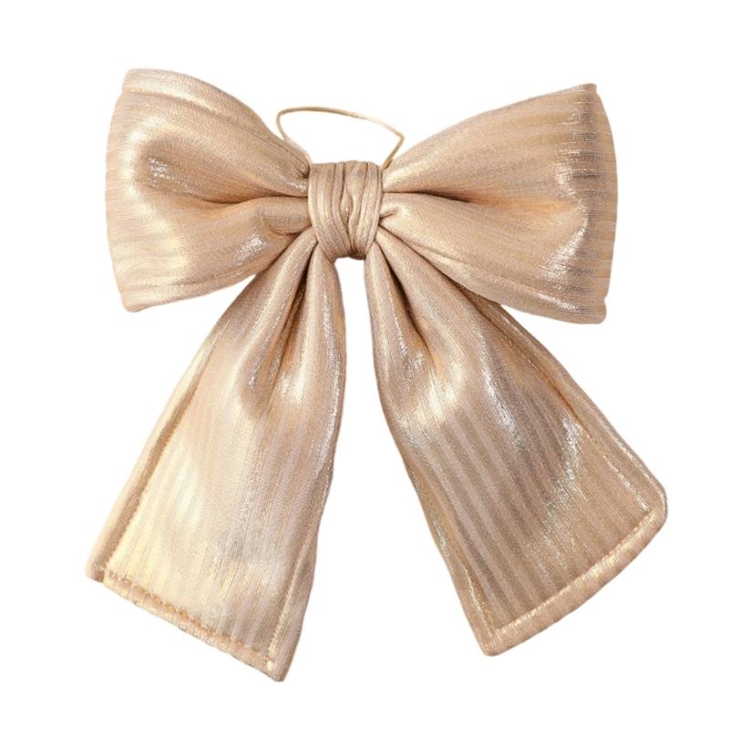 Sammet Ränder Ornament Julgran Hängande Dekoration Stilfull Hemdekoration