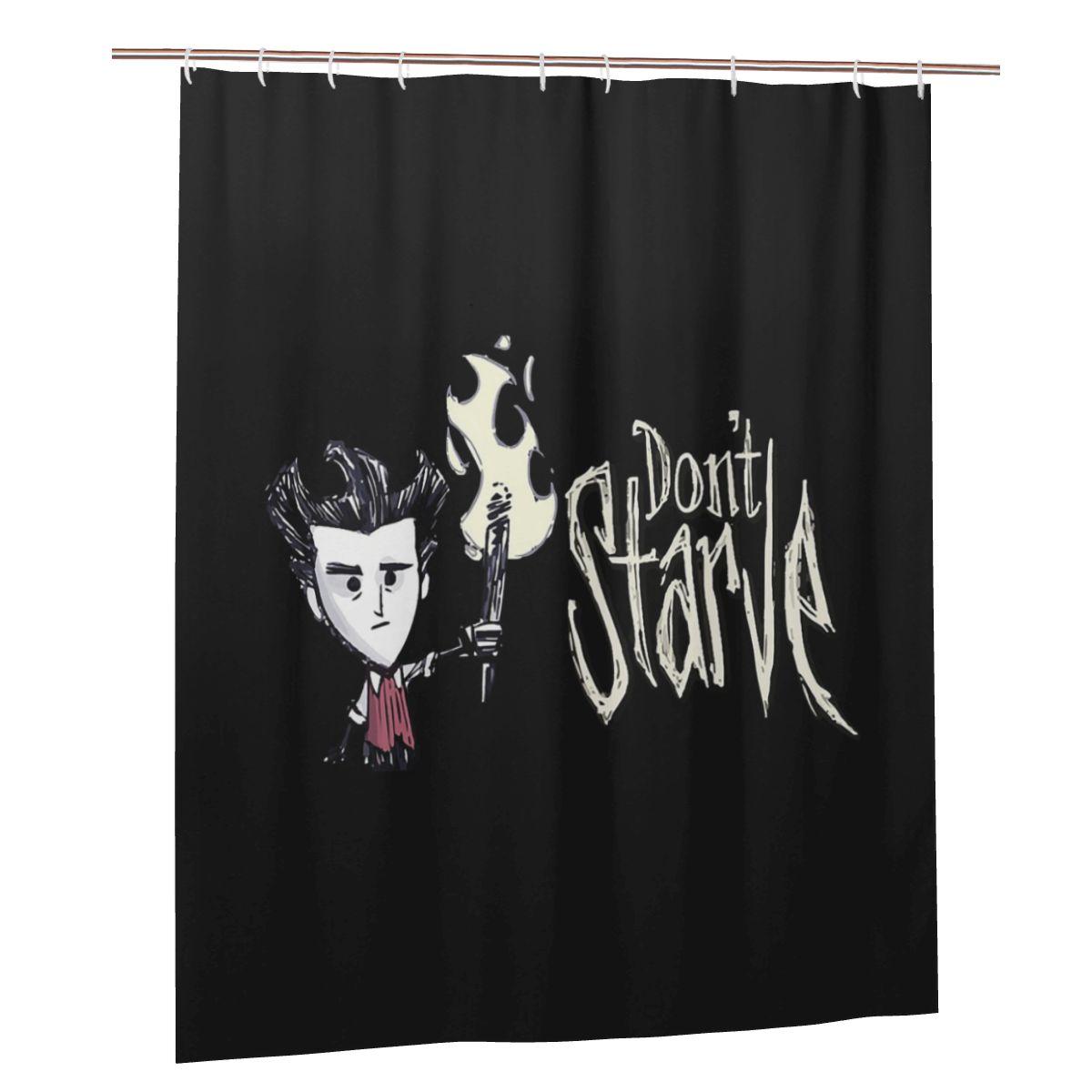 

Don T Starve Together Shower Curtain Bathroom Polyester Waterproof Bath Curtains With Hooks W60H190(CM)-1 Pcs