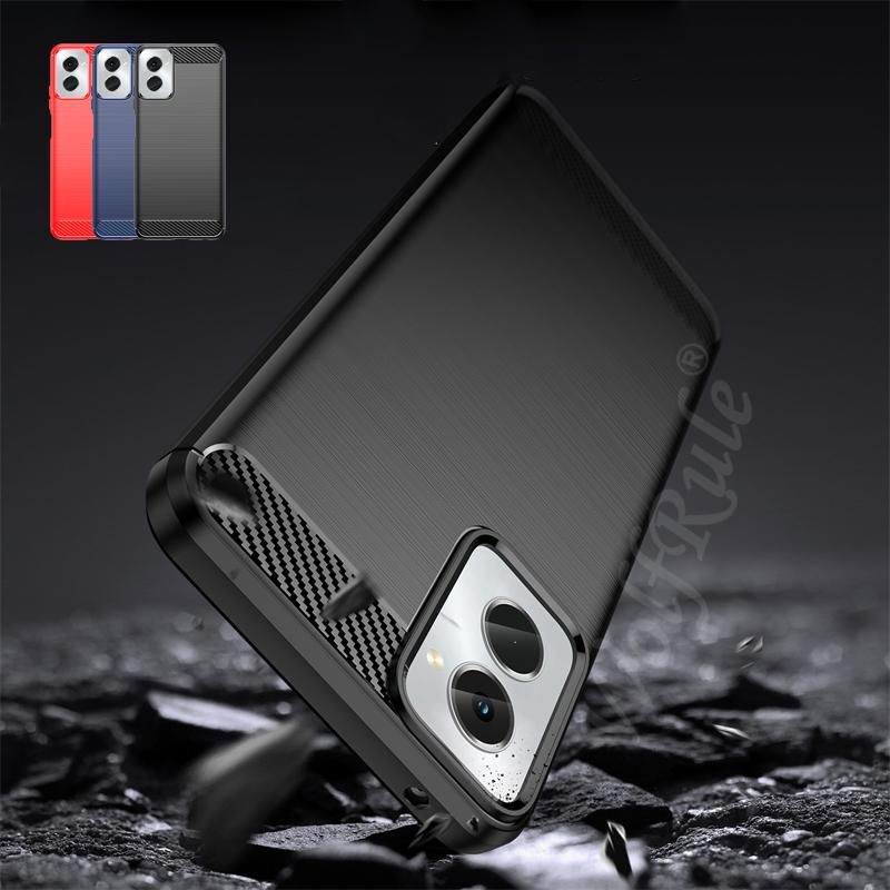 For Moto G Power 2024 Case Cover Motorola Moto G Power 2024 Coque Carbon Fiber Shockproof Soft TPU Case Moto G Power 2024 Fundas