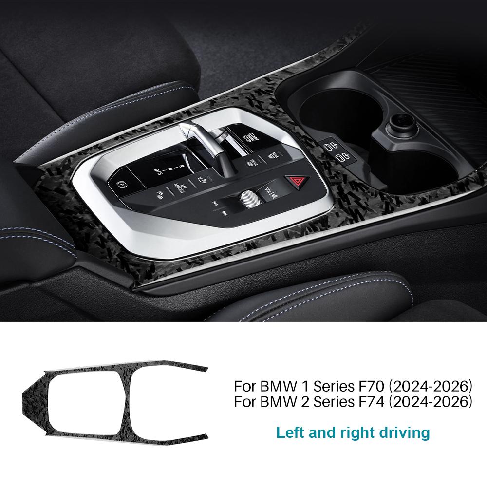 

Настоящее Мягкое Углеродное Волокно Для BMW 1 Серии F70 2 Серии F74 2024 2025 2026 Автомобиль Центральная Консоль Панель Переключения Передач Рамка Наклейка Аксессуары for F70 2024-26
