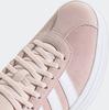 Women's Beige Adidas VL Court Bold Sneakers