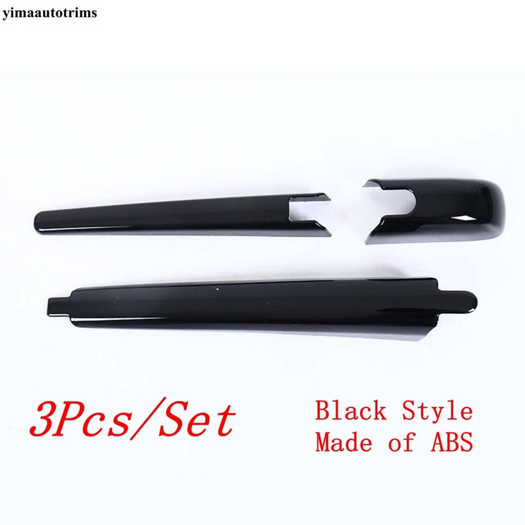 Rear Windshield Window Windscreen Rain Wiper Cover Trim ABS Chrome Accessories For Toyota Land Cruiser 250 Prado LC250 2024 2025