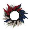 Independence Day Wreath Red Blue Hydrangea Door Decor