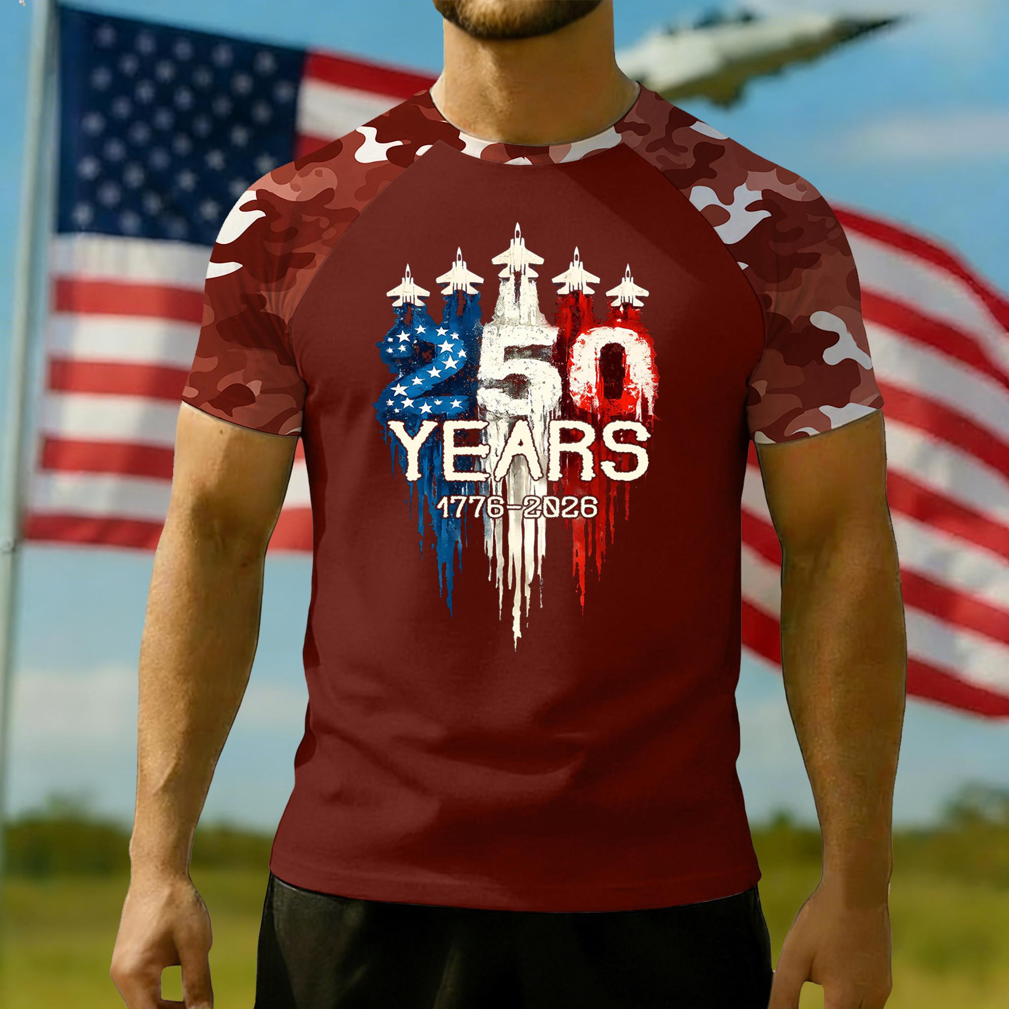 

250 Anniversary Usa Shirt Mens America 250 Shirt Usa 250Th Anniversary Shirt America 250 Tshirt 250 Years America Shirt XL червоний