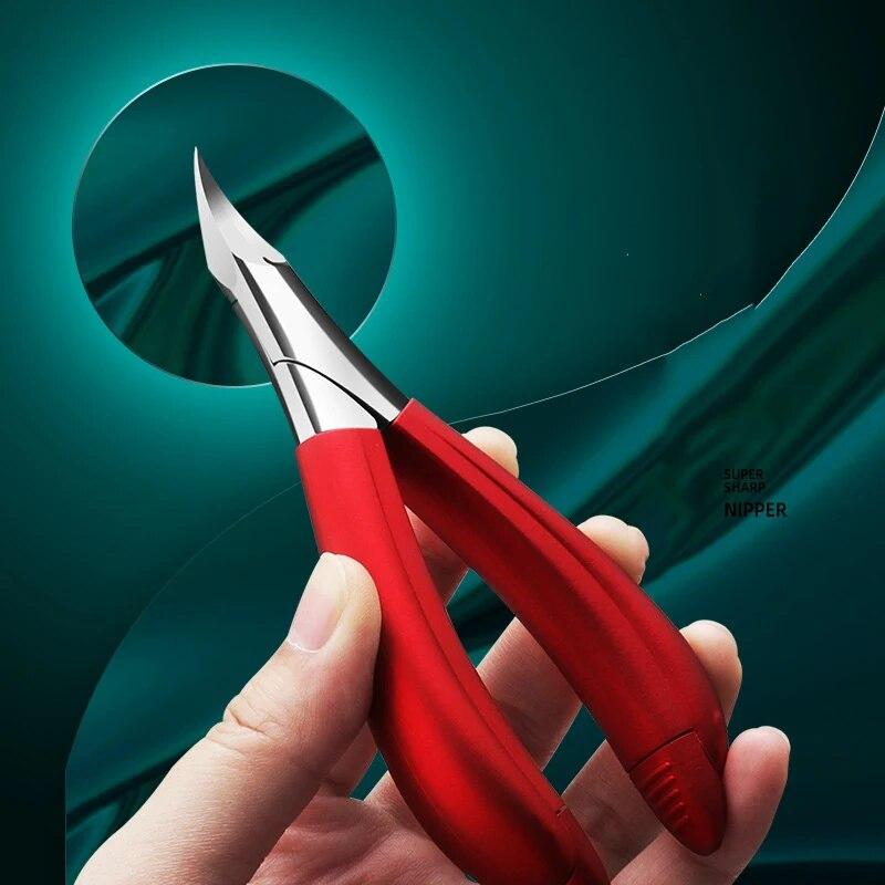 Nail Clippers Ingrown Toenail Podiatry Correction Nippers Cuticle Cutters Cut Paronychia Pedicure Manicure Foot Hand Care Tool