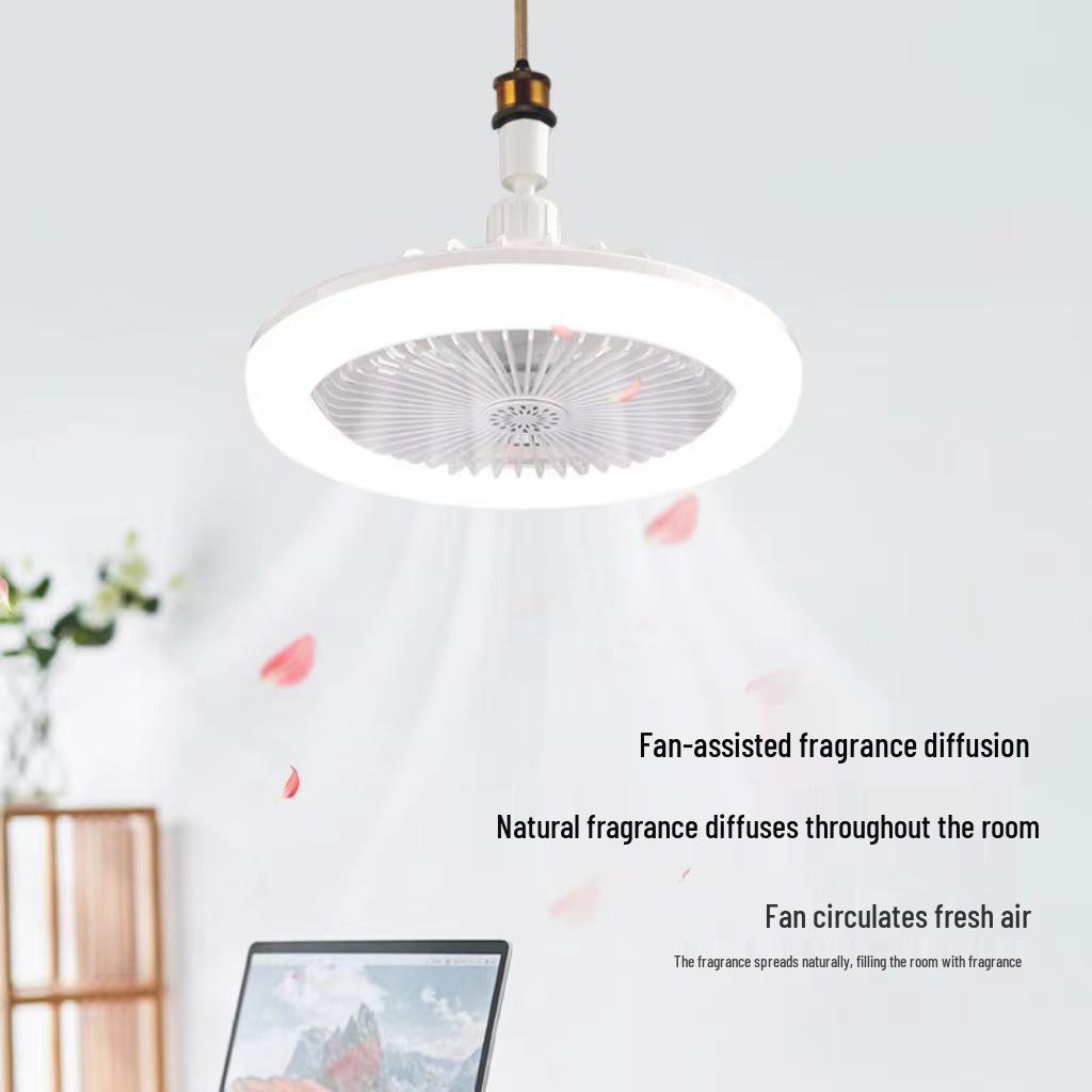 Kompakte LED Deckenventilator-Glühbirne mit E27-Sockel für Schlafzimmer und Restaurant