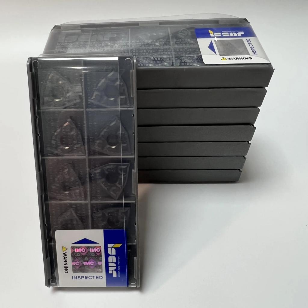 WNMG080404-TF IC908 Industrial indexable carbide inserts 10 Pcs