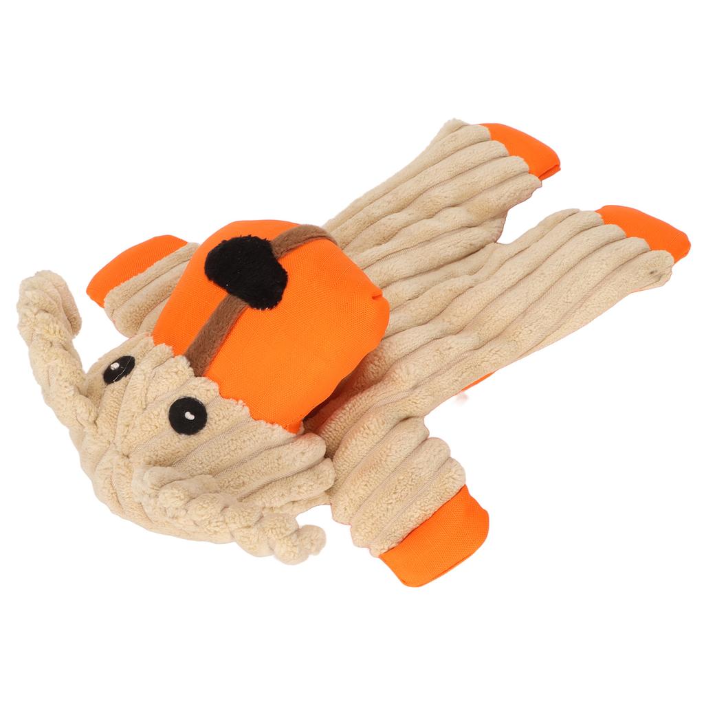 Pet Squeaky Toy Teeth Training Interesting Relaxing Washable Interactive Dog Chew Toy for Small