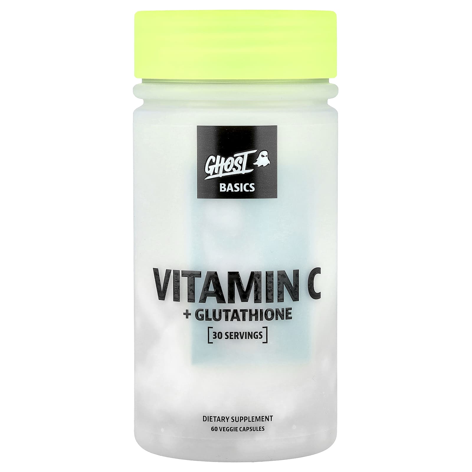 

Basic, Vitamin C + Glutathione, 60 Veggie Capsules