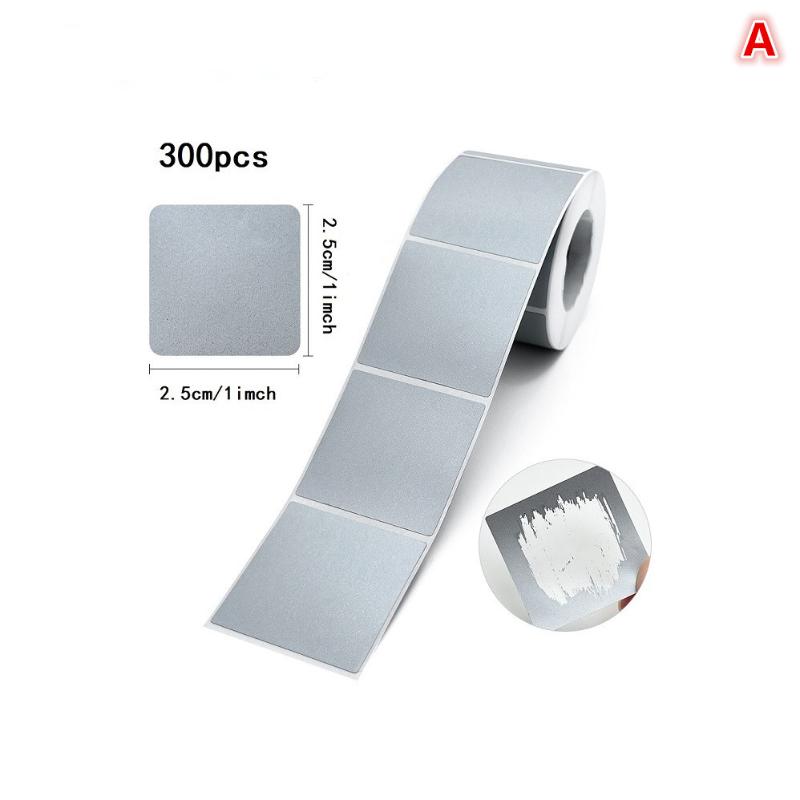 Reward Scratch Card Film Coated Stickers Gray Silver Gold Scratch Off Labels Diy Redemption Vouchers Scratched Stripe Card Film