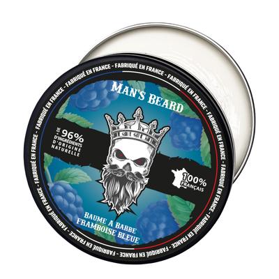 Bálsamo Perfumado para Barba - Aroma de Framboesa Azul