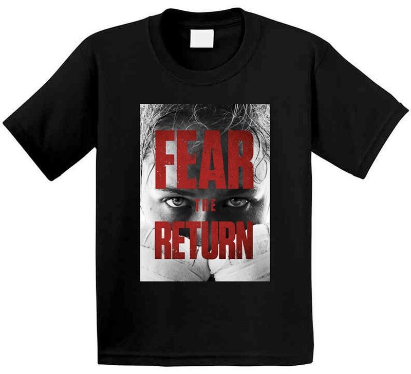 

FEAR THE RETURN - Ronda Rousey - MMA - Rowdy Rousey Unisex T-Shirt XXXL