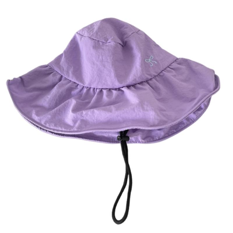 UV Protective Fishing Hat for Women Bowknot Sun Hat Quick Drying Sport Hat Breathable Outdoor Hiking Hat Climbing Hat