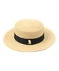 Yunibeosyeolkemiseuteuli Gdmt Raffia Flat Fedora Raffia Hat