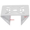Surveillance Security Cctv Camera Mounting Bracket Pole Mount Bracket Metal