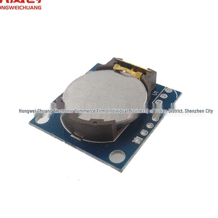 Compact I2C 24C32 Memory & DS1307 Clock Module (Battery Excluded)