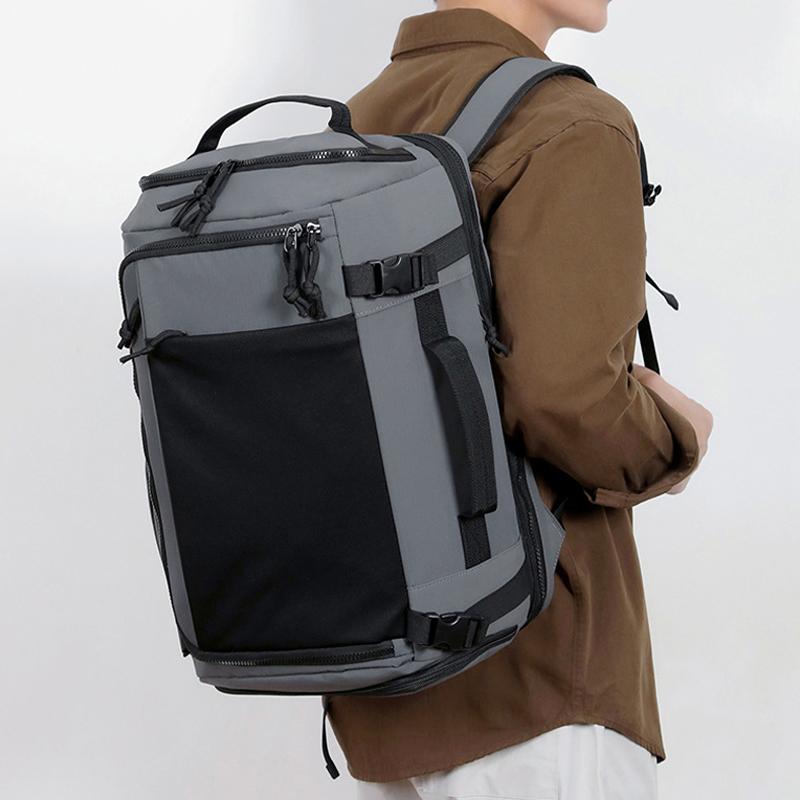 Fashion Business Backpack Men and Women Large-capacity Travel Cabin Bag Decompression Expansion Outdoor Backpack