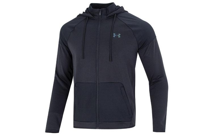 Under Armour RUSH Jackets Men s Black Hooded Moderate Other 1373719-001 S